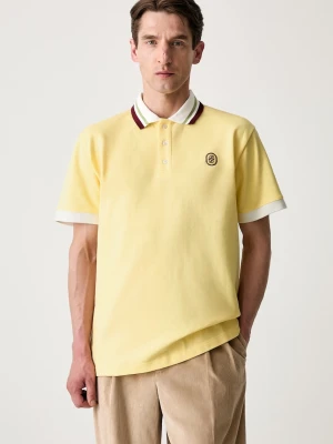 Drôle de Monsieur D Mirror polo bawełniane męskie Drole de Monsieur