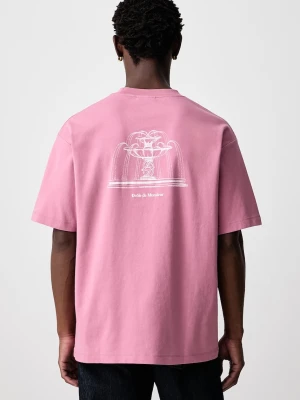 Drôle de Monsieur Fountain T-shirt bawełniany męski Drole de Monsieur