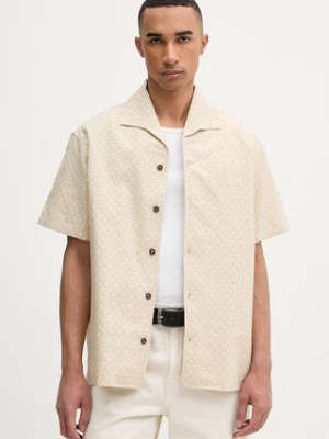 Drôle de Monsieur Graphique koszula bawełniana męska