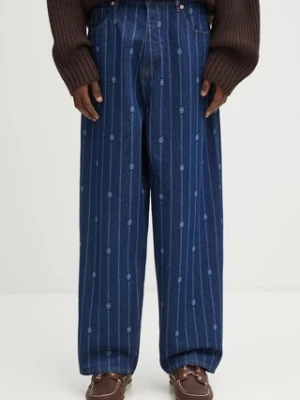 Drôle de Monsieur jeansy Le Jean Baggy Monogramme męskie I.BP168.CO238