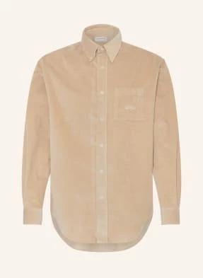 Drôle De Monsieur Koszula Sztruksowa Comfort Fit beige DRÔLE DE MONSIEUR