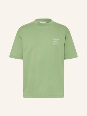 Drôle De Monsieur Koszulka Le Koszulka Z Napisem Calligraphy gruen DRÔLE DE MONSIEUR