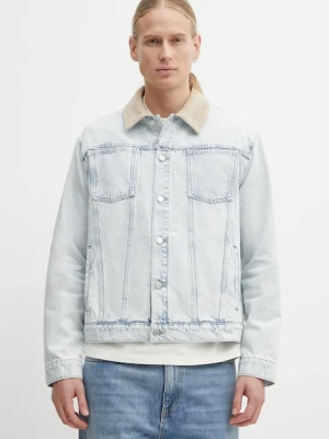 Drôle de Monsieur kurtka jeansowa bawełniana La Veste Jean Délavée