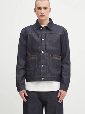 Drôle de Monsieur kurtka jeansowa La Veste Denim Brut