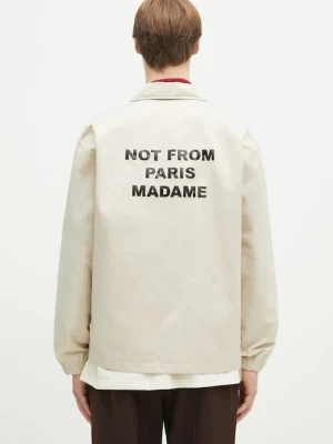 Drôle de Monsieur kurtka La Veste Slogan kolor beżowy przejściowa PERM-JT183-PA014-MT