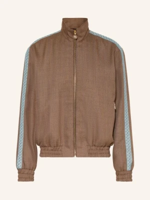 Drôle De Monsieur Kurtka Z Galonowymi Paskami beige DRÔLE DE MONSIEUR