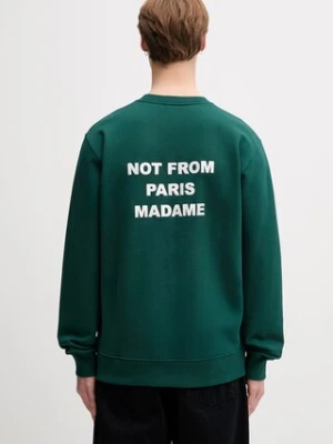 Drôle de Monsieur Le Sweatshirt Slogan bluza bawełniana męska Drole de Monsieur