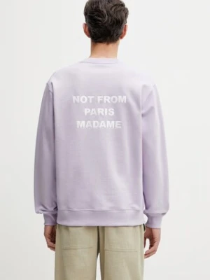 Drôle de Monsieur Le Sweatshirt Slogan bluza męska bawełniana