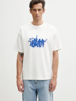 Drôle de Monsieur Musiciens T-shirt męski bawełniany