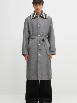 Drôle de Monsieur płaszcz wełniany Le Manteau Tweed