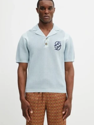 Drôle de Monsieur polo bawełniane Polo Maille Monogramme