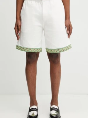 Drôle de Monsieur Short Piqué Brodé szorty bawełniane męskie Drole de Monsieur