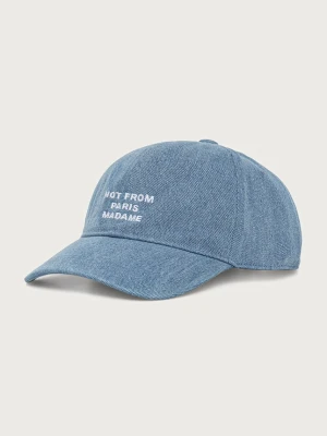 Drôle de Monsieur Slogan czapka bejsbolówka jeansowa męska Drole de Monsieur