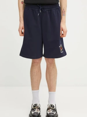 Drôle de Monsieur szorty bawełniane Slogan Rose