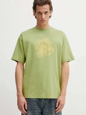 Drôle de Monsieur t-shirt bawełniany Slogan Hibiscus