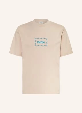 Drôle De Monsieur T-Shirt Drôle Tresse beige DRÔLE DE MONSIEUR