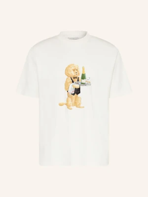 Drôle De Monsieur T-Shirt Le T-Shirt Poodle weiss DRÔLE DE MONSIEUR
