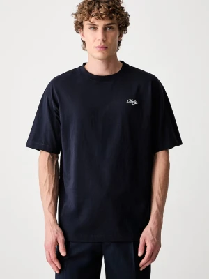 Drôle de Monsieur T-shirt męski bawełniany Belissima Drole de Monsieur granatowy