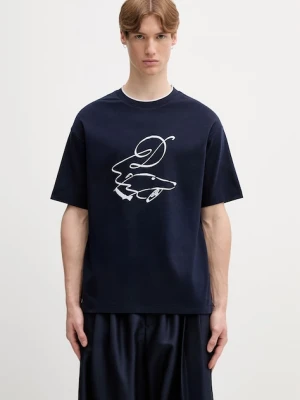 Drôle de Monsieur T-shirt męski bawełniany Dandy Dog
