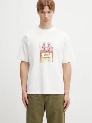 Drôle de Monsieur t-shirt męski bawełniany Drôle Café