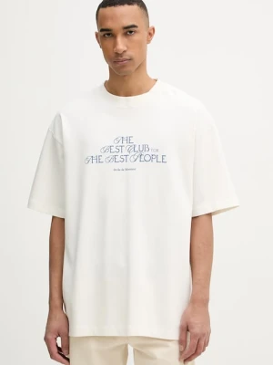 Drôle de Monsieur t-shirt męski bawełniany Le T-shirt "The Best Club"
