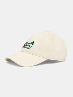Drôle de Monsieur Vine Embroidered Slogan czapka z daszkiem bawełniana męska Drole de Monsieur