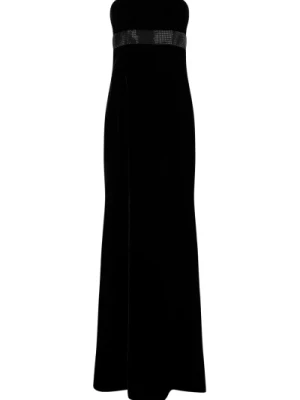 Drukowana Sukienka Bez Rękawów Giorgio Armani