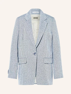 Drykorn Blezer Glendale Z Lnem blau