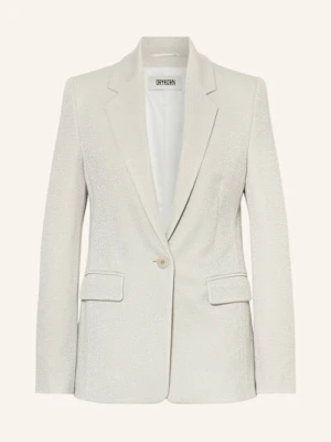 Drykorn Blezer Z Dżerseju Atlin Z Błyszczącą Przędzą weiss