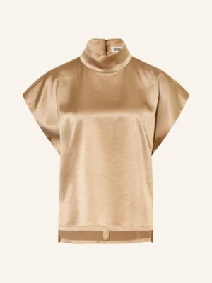 Drykorn Bluzka Alaria Z Satyny beige