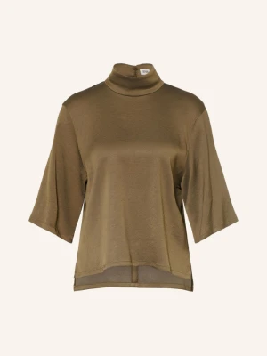 Drykorn Bluzka Aletia Z Satyny Z Rękawami 3 / 4 gruen KHAKI