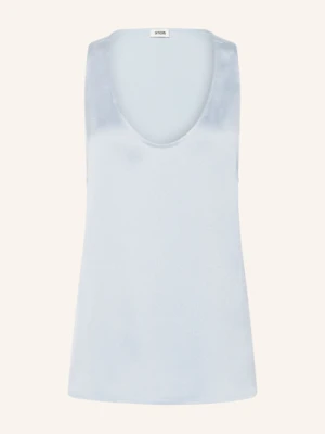 Drykorn Bluzka Aminah Z Satyny blau