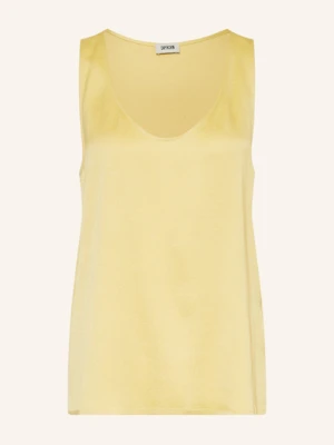 Drykorn Bluzka Aminah Z Satyny gelb