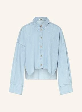 Drykorn Bluzka Jeansowa Oshia blau