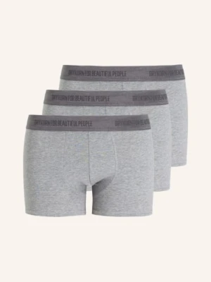 Drykorn Bokserki Corbin, 3 Szt. grau