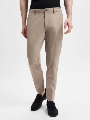 Drykorn Chino - Ajend Mężczyźni Bawełna beżowy jednolity,