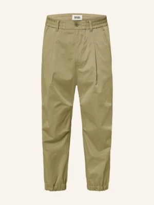 Drykorn Chino Lirog Extra Slim Fit Z Skróconą Długością Nogawek gruen