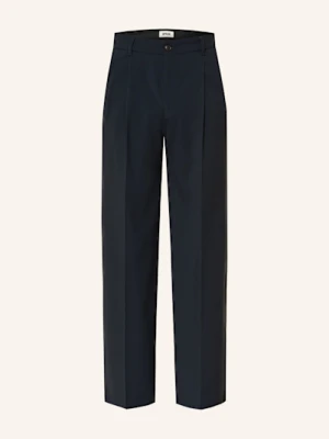 Drykorn Chinosy Leek_Wide Wide Fit blau