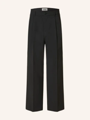 Drykorn Chinosy Leek_Wide Wide Fit schwarz