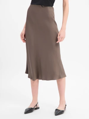 Drykorn Damska spódnica midi - Ura Kobiety Acetat szary,