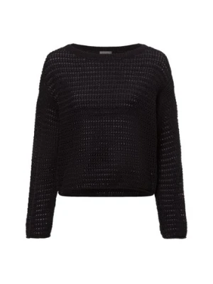 Drykorn Damski sweter z grubej dzianiny - Imenia Kobiety czarny wypukły wzór tkaniny,