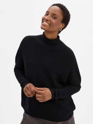 Drykorn Damski sweter z wełny dziewiczej - Liora Kobiety wełna ze strzyży czarny jednolity,