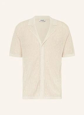 Drykorn Dzianinowa Koszula Z Klapami Ray Comfort Fit beige