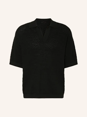 Drykorn Dzianinowa Koszulka Laurenzzo schwarz