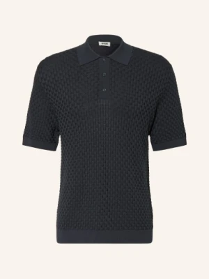 Drykorn Dzianinowa Koszulka Polo Tamian O Luźnym Kroju blau