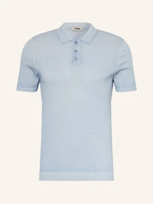 Drykorn Dzianinowa Koszulka Polo Triton blau