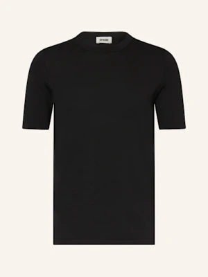 Drykorn Dzianinowa Koszulka Valentin schwarz