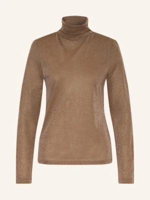 Drykorn Golf Zerafne Z Błyszczącą Przędzą beige