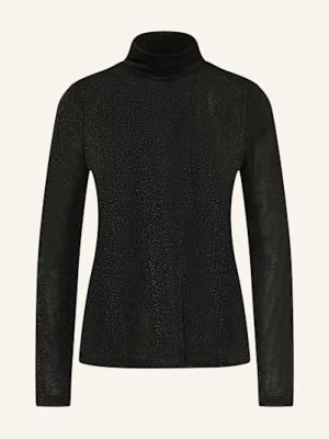 Drykorn Golf Zerafne Z Błyszczącą Przędzą schwarz