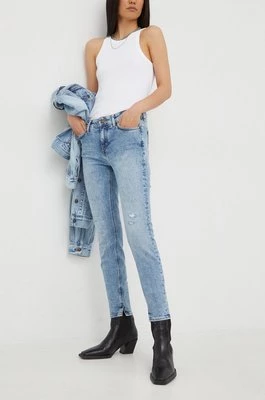 Drykorn jeansy damskie high waist